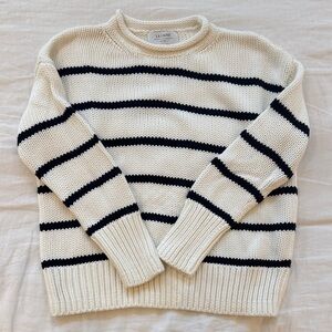 La Ligne cotton striped sweater